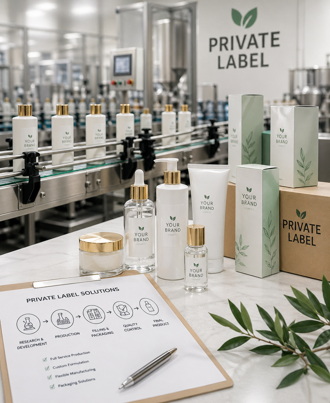 Kozmetik Markası Nasıl Kurulur? private label laurus cosmetic